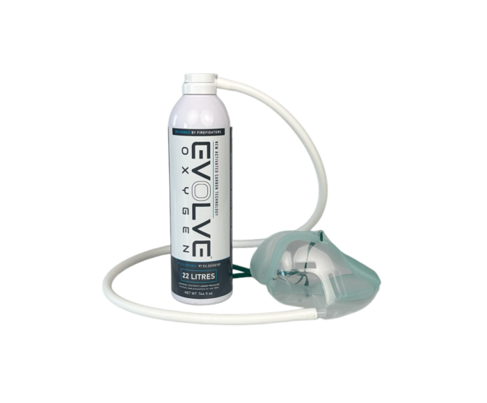 Evolve Oxygen 22L + zuurstofmasker main product photo