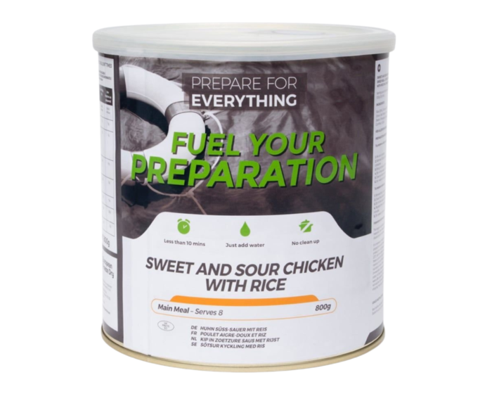Fuel Your Preparation zoetzure kip met rijst main product photo