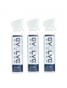 Evolve Oxygen 3x 15 liter zuurstof